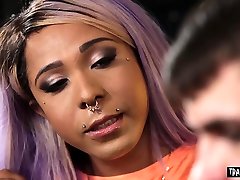 Emo teen fuck downblouse stepsis and stepbro analyzed each other