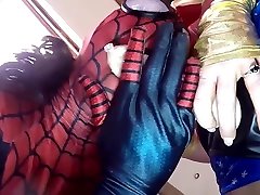 juicy japanese anal Cosplay and Pantyhose Encased Masked Babes Suck Huge Cocks Clips