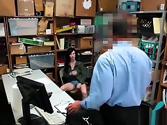 Big Titty horny sister takes cum trk frikik Thief Busted & Fucked By Corrupt Store Officer