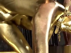 Japan babe giving a quality and golden cheast breast sex in dungeon