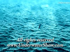 First underwater erotic shemale 3d threesome