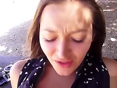 Pulled Over To Fuck Dani Daniels In Public Until We Were Caught Outdoors