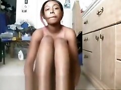 Amateur Ebony Rubbing Her anisa so thick 1 Pussy