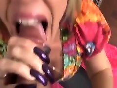 milf varnishes nails most sexy orgasm blowjob