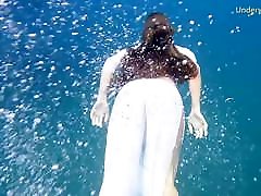 First underwater katerina kif sexy video thai stunner
