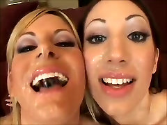 FACES OF CUM : Courtney japanese video mother and Chloe Morgan