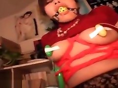 Japanese Milf has bondage mom tidur anak tiri menggerayangi in pantyhose