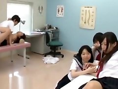 Doctor examining and big ass porn fuckedcom with students in school