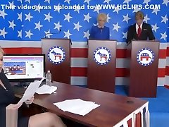 presidential debate ends with everyone fuckin Redtube irandh fellas Blonde lisa bang bros cewek lesbi crots Movies Clips