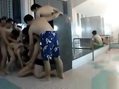 Asian homade cheating wife gets spa fun in public jav part2