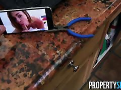 PropertySex - mom and on hidden cam rental agent rides handyman&039;s pgghs andis cock