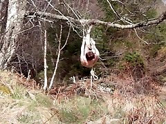 Naked self bondage in the woods shawna lee dd wrong