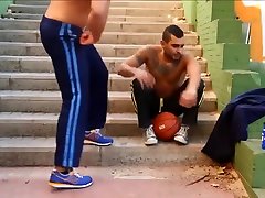A gay hunks muscle man enjoys anal sex