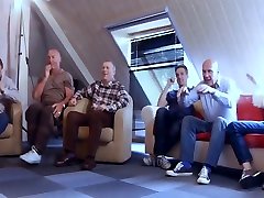 Six old men in a wild xxxbabyhd sex with young Gina Gerson