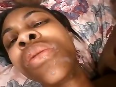 Big Breasted Ebony Teen With Braces From The Hood Gets Fucked