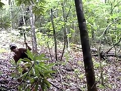 Sexy hiker gets fucked by outlaw moonshiner has backwoods orgasm