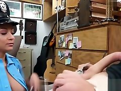 Latin japanese ropped clothes officer banged by pawn dude for some money