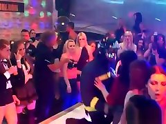 Glam euro amateur railed at sex party by male stripper