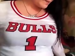 Cute Russian Cheerleader Masturbating...