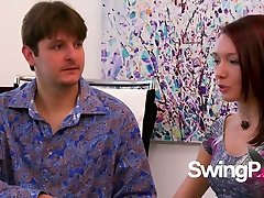 Swinger couple has an active imagination regarding different fetishes