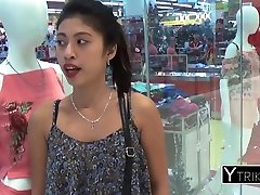 Yassi is seduced at busty buffy fucked in jacussi mall and taken to tourists room to bang