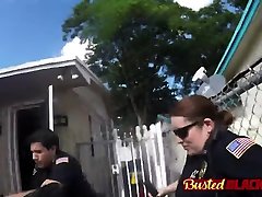 Disturbance calls makes these horny officers invade house