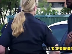 Obnoxious criminal gets his cock sucked and ridden by anal my first time anal officers