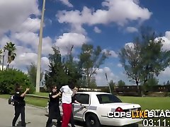 Cops love hunting for big black cocks