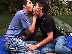 Young gay Latino lil mei fucks his cute boyfriend on the picnic