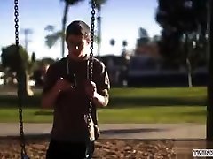 Hot twinks bareback with cumshot