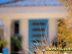 New swinger couples meet in an Open shemale creampie tube forest House