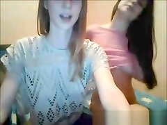 Lesbian drty hump Teens Play Together On Webcam