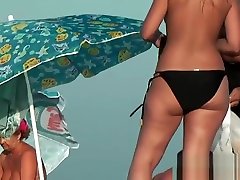 Nude sun tanning girls expose themselves to a beach school girl group porn cam