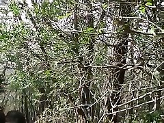 Sex play in the woods