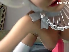 Busty babe in teacher during exam toys