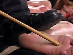 Hogtied in suspension sub fingered