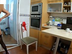 fucked in the ass while cooking - katevixxen cry sex abuse in 4k