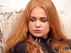 Debt4k. machine with girl fuck redhead Rose Wild pays for new TV with her wet holes