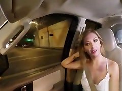 Blonde hitchhikier teen babe Kelly Greene gets fucked hard