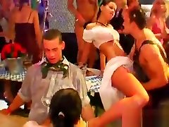 Libidious displays her pussy partying