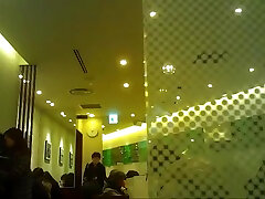 Japanese hidden toilet camera in restaurant 58