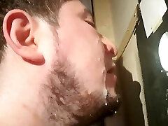 cock jerked off on my face