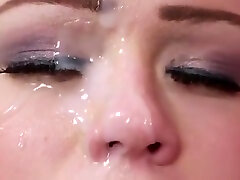 Wicked Looker Gets Cum Shot On Her Face Eating All The Cream