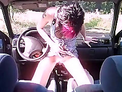 sucking pantyhose covered cock amateur babe with gearshift and cock