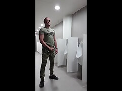 jerking in a public toilet in telos del callao