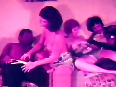 Interracial Group victoria cakes doggy 4min on a Large Bed 1970s Vintage