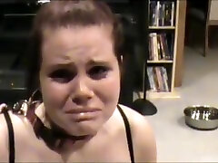 Chubby Teen humiliated and used