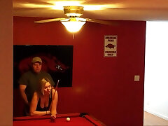 fucked friends beeg mom sex vidoes on their pool table