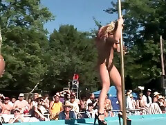 skinny granny handjob Pole Dancing Contest - DreamGirls