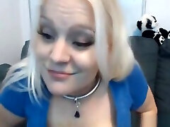 Busty Blonde Babe Dildoing tube porn lez anal On Cam